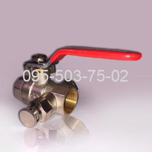 КРАН ШАРОВЫЙ С КЛАПАНОМ МАЕВСКОГО 1/2" ВВ SANDI PLUS